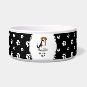 Beagle Mom (tri colour 3) Dog Cute Dog Mom