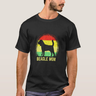 Beagle Mother Dog Womens T-Shirt