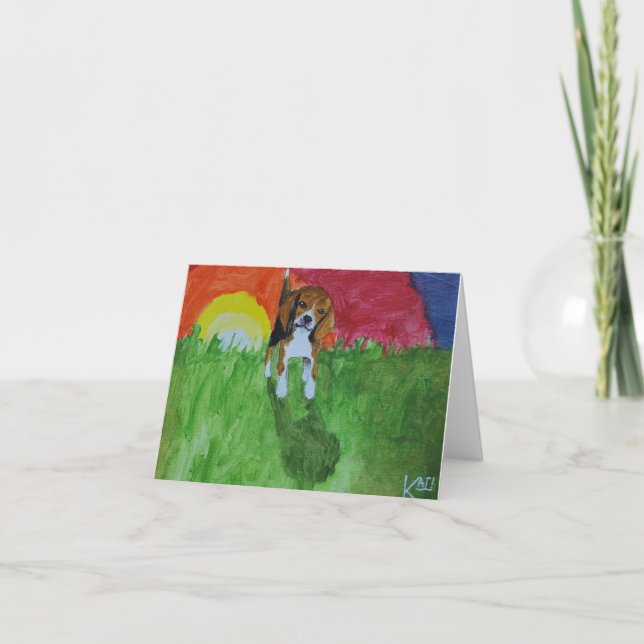 Beagle Notecards (Front)