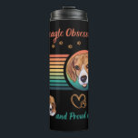 Beagle Obsessed Thermal Tumbler<br><div class="desc">Beagle Obsessed</div>