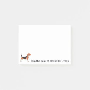 Beagle Personalize Post-it Notes