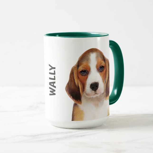 Beagle Personalized  Mug (Front Right)