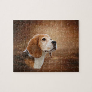 Beagle Photo Puzzle with Gift Box