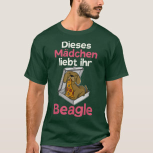 Beagle Pizza Walk Dog Owner Lover Puppy T-Shirt