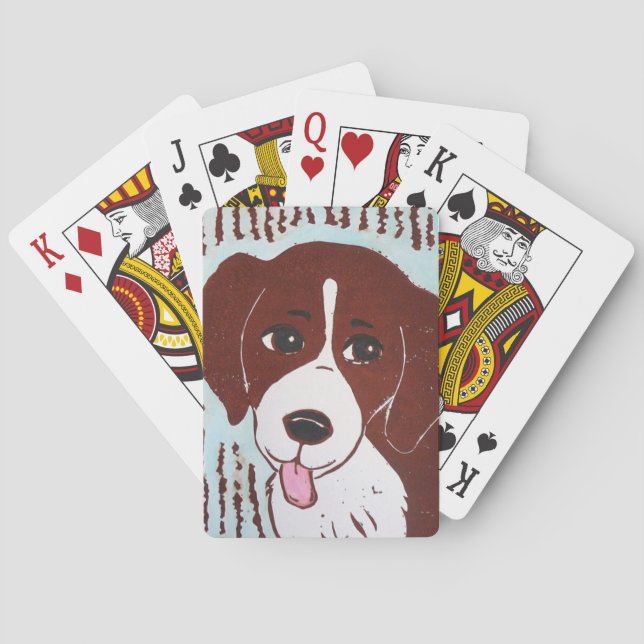 Beagle Playing Cards (Back)