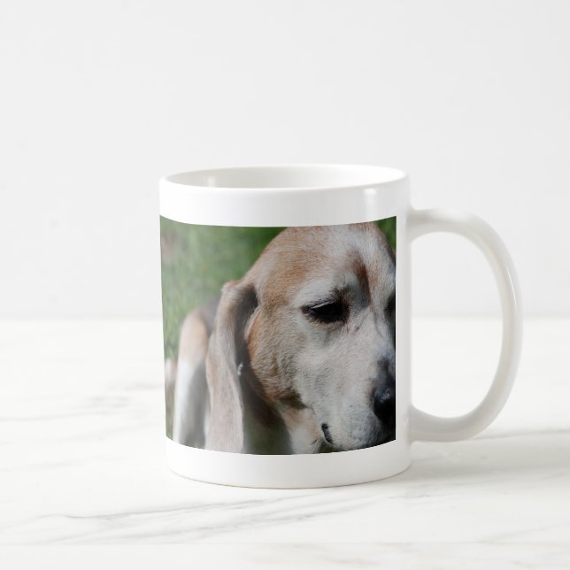 beagle portrait coffee mug (Right)