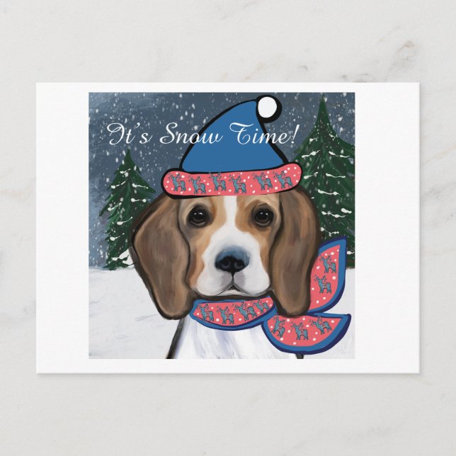 BEAGLE     POSTCARD (Front)