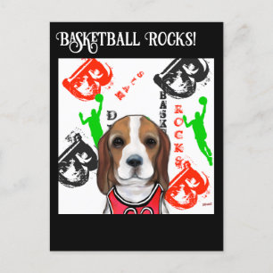 Beagle postcard