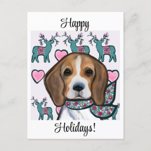 Beagle postcard