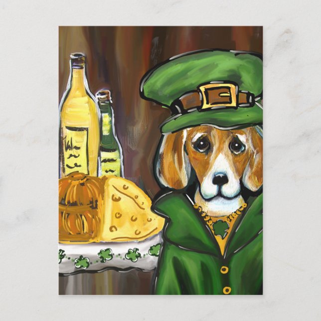 BEAGLE POSTCARD (Front)