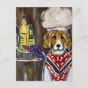 Beagle Postcard