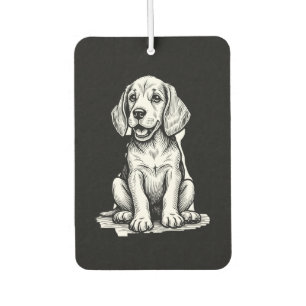 Beagle puppy adorable, family Animal lover Tank To Air Freshener