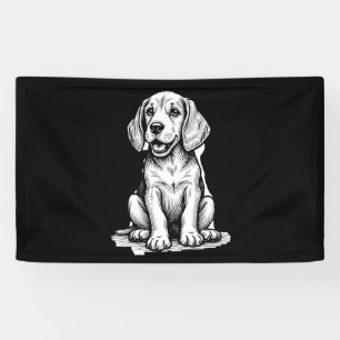 Beagle puppy adorable, family Animal lover Tank To Banner