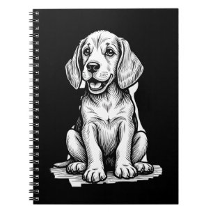 Beagle puppy adorable, family Animal lover Tank To Notebook