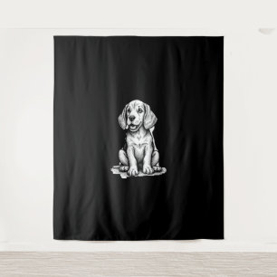 Beagle puppy adorable, family Animal lover Tank To Tapestry