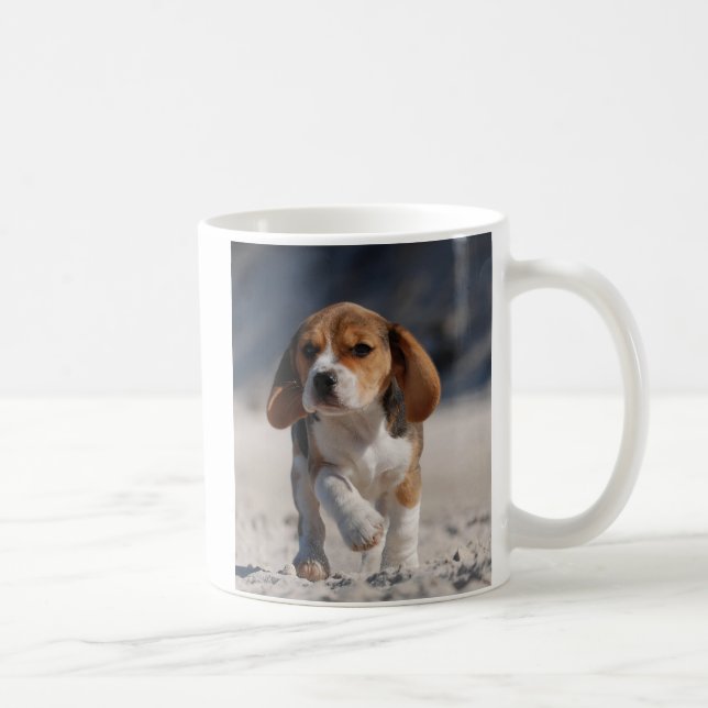 Beagle puppy coffee mug (Right)