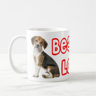 Beagle Puppy Dog - Red Love Beagles Coffee Mug
