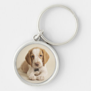 Beagle Puppy Keychain