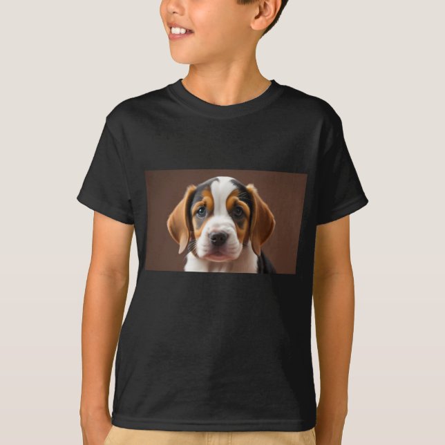 Beagle Puppy T-Shirt (Front)