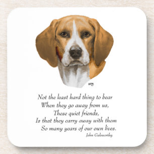 Beagle Rainbow Bridge Coaster