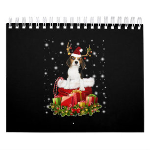 Beagle Reindeer Pressent Christmas Gift Calendar
