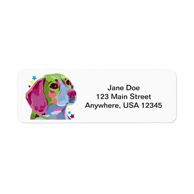 Beagle Return Address Labels (Front)