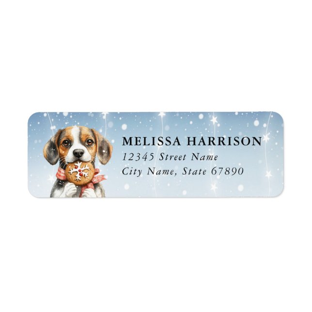 Beagle Return Address Labels (Front)