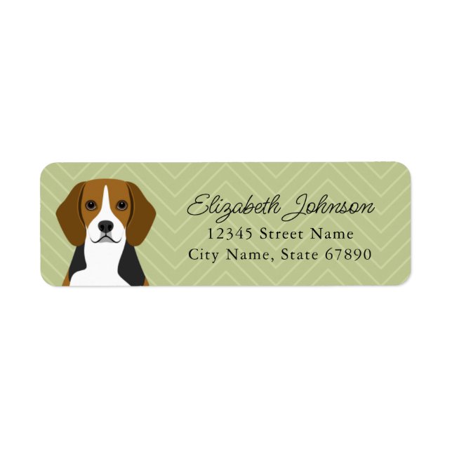 Beagle Return Address Labels (Front)