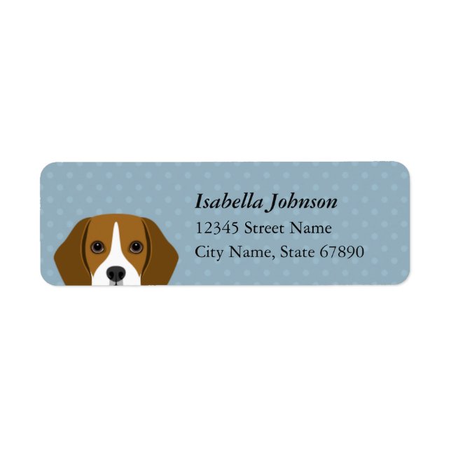 Beagle Return Address Labels (Front)