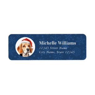 Beagle Return Address Labels