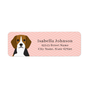 Beagle Return Address Labels