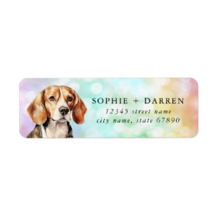 Beagle Return Address Labels