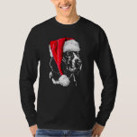 Beagle Santa Christmas Dog Mom Present Dog T-Shirt<br><div class="desc">Beagle Santa Christmas Dog Mom Present Dog</div>