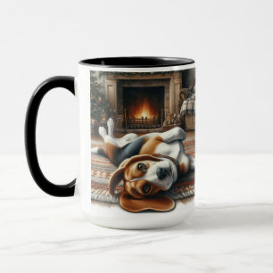 Beagle Santa ‘Define Good’ Christmas Coffee Mug
