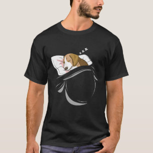 Beagle Sleeping Dog Pyjamas Nap Pjs Outfit  Beagle T-Shirt