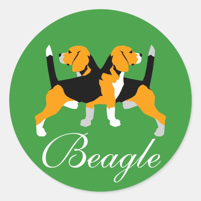 Beagle Sticker (Front)