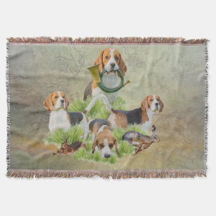Beagle    throw blanket