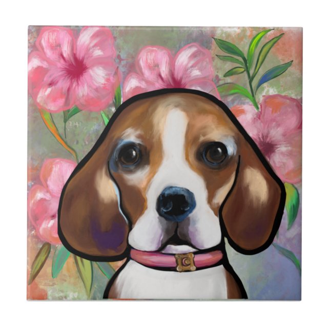 Beagle           tile (Front)