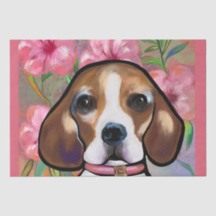 Beagle           tissue paper