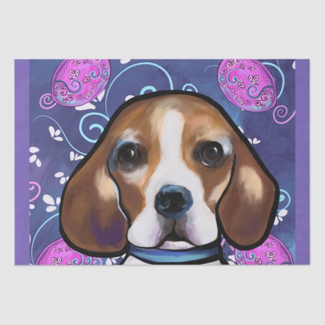 Beagle                tissue paper (Front)
