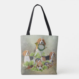 Beagle tote bag