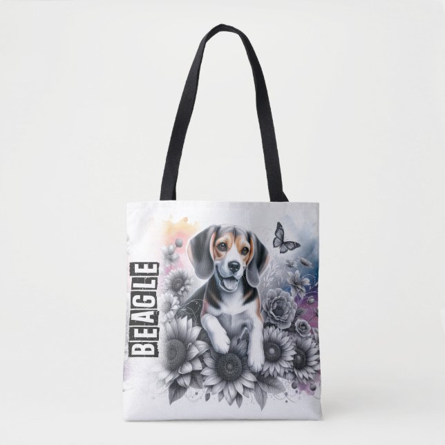Beagle Tote Bag (Front)