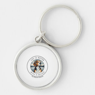 Beagle Tote Keychain