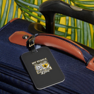 Beagle Unconditional Love Dog Owner Luggage Tag