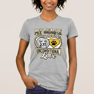 Beagle Unconditional Love Dog Owner T-Shirt