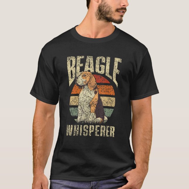 Beagle Whisperer  Puppy Beagles Dog T-Shirt (Front)