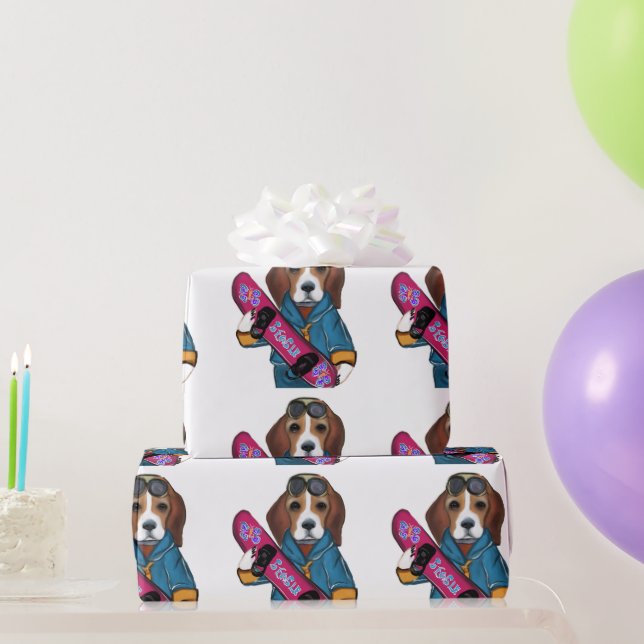  BEAGLE WRAPPING PAPER (Party Gifts)