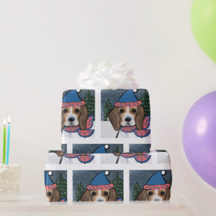 BEAGLE WRAPPING PAPER