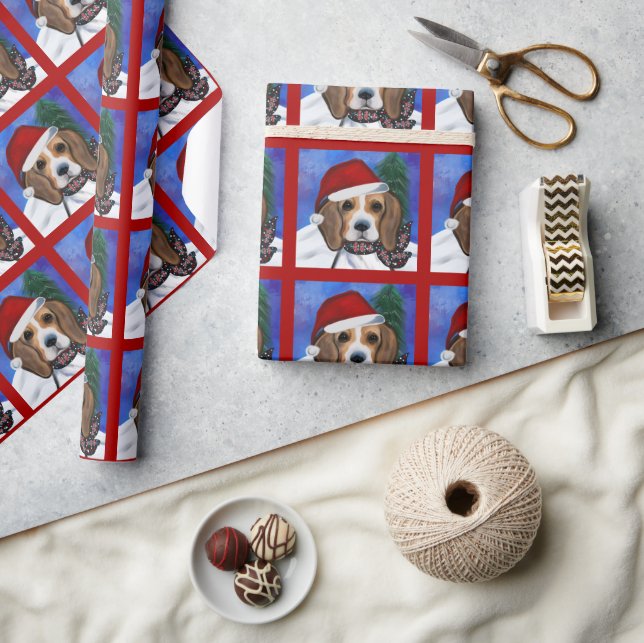 Beagle     wrapping paper (Crafts)
