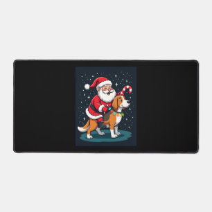 Beagle Xmas Éclairage Père Noël équitation Beagle